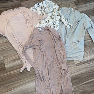 (4) Lightweight Cardigans